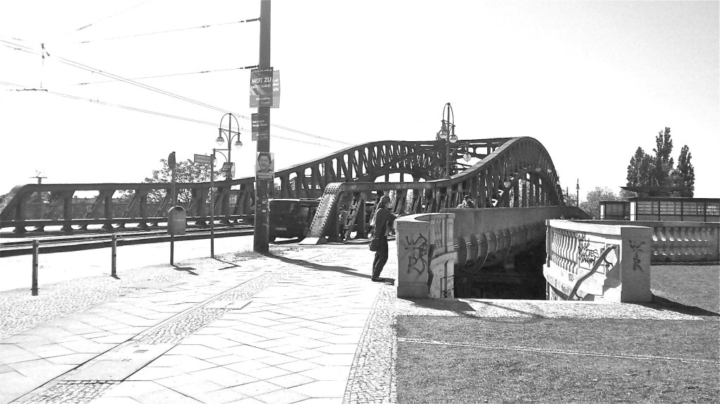 Bridge (former border) at Bornholmer Straße. Photo: JS Pearson