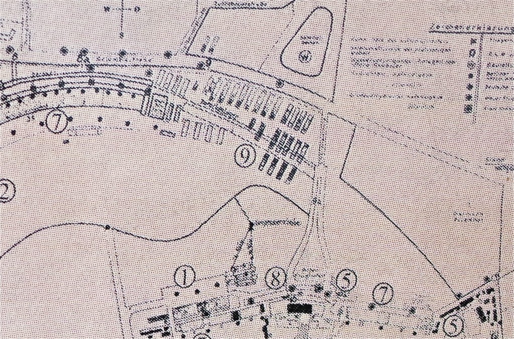 Detail of Site Plan (1941-1943)